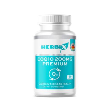 CoenzimaQ10 CoQ10  200mg Premium 90 capsule - Herbix