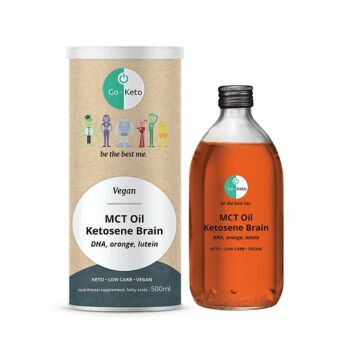 Go-Keto MCT Oil Keto Brain & Eye with DHA and Lutein