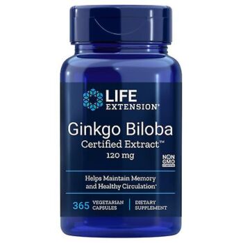 Ginkgo Biloba 365cps Life Extension