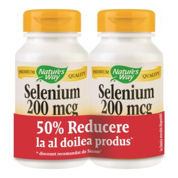 Selenium 200mcg 2 BUC 120 capsule