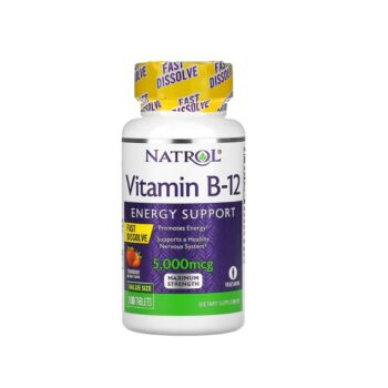 Vitamin B-12 Fast Dissolve 5000mcg 100 tablete - Natrol