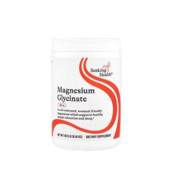 Magnesium Glycinate Pudra 200mg 187,5g 75 Portii - Seeking Health