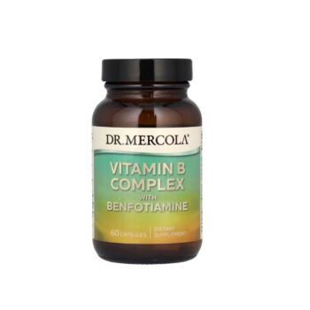 Vitamin B Complex with Benfotiamine 60 capsule - Dr. Mercola