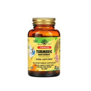 Turmeric Root Extract 60 capsule - Solgar