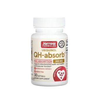 Ubiquinol QH-absorb Co-Q10 200mg 30 capsule - Jarrow Formulas