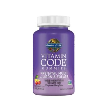 Vitamin Code Prenatal with Iron & Folate 90 jeleuri - Garden of Life