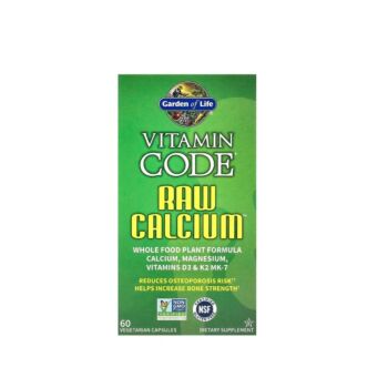 Vitamin Code Raw Calcium 60 capsule vegetale - Garden of Life