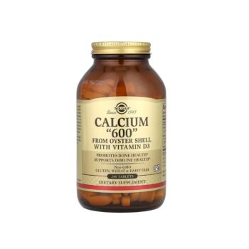 Calcium "600" from Oyster Shell with Vitamin D3 240 tablete - Solgar