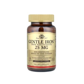 Gentle Iron 25mg 180 capsule - Solgar