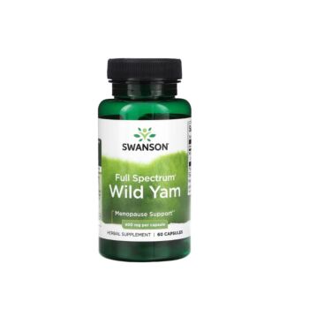 Full Spectrum Wild Yam 400mg 60 capsule - Swanson