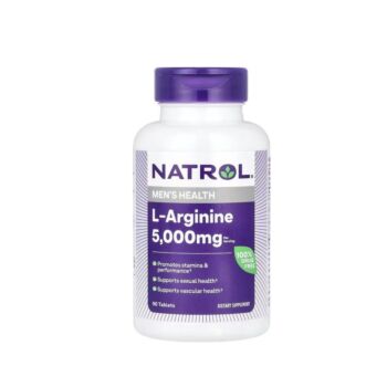 L-Arginine Extra Strength 5000mg 90 tablete - Natrol
