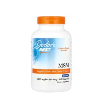 MSM with OptiMSM 1000mg 180 Capsule - Doctor's Best