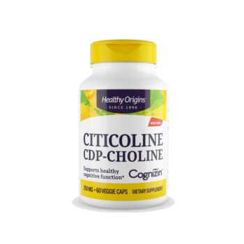 Cognizin (Citicoline) 250mg 60 capsule - Healthy Origins
