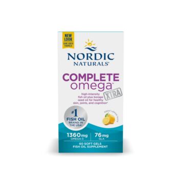Complete Omega Xtra 1360mg Lemon 60 capsule moi - Nordic Naturals