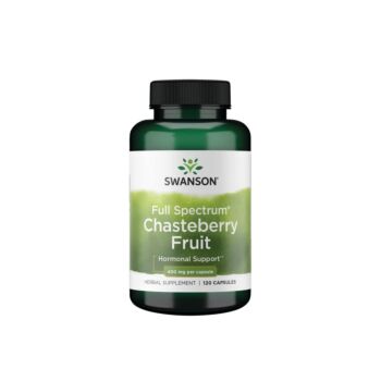 Full Spectrum Chasteberry Fruit 400mg, 120 capsules - Swanson