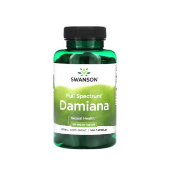 Damiana 510mg  100 capsule - Swanson