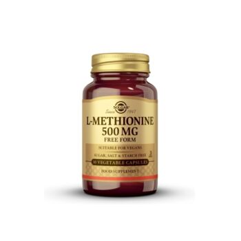 L-methionine 500mg, 30 capsule - Solgar