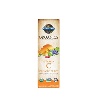 Mykind Organics Vitamin C Organic Spray Orange-Tangerine 58 ml. - Garden of Life