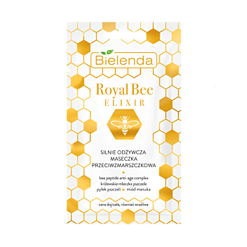  Masca de Fata Antirid Hidratanta 8g-ROYAL BEE ELIXIR-Bielenda