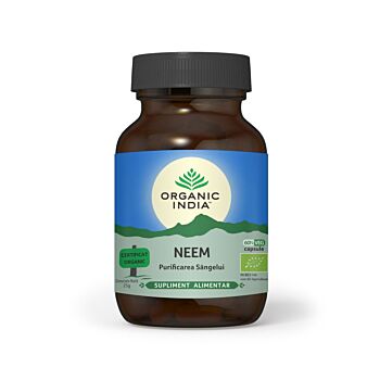 Neem | Antibiotic si Antifungic Natural, 60 capsule vegetale
