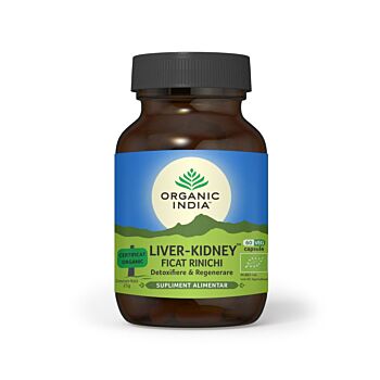 Ficat & Rinichi | Detoxifiere Ficat & Revitalizare, 60 capsule vegetale