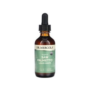 Organic Saw Palmetto Liquid Drops 60 ml. - Dr. Mercola