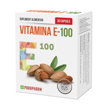 Vitamina E-100 30 capsule-PARAPHARM