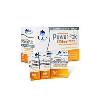 Stamina Power Pak  Zero Sugar Orange Mango 6,1g x 30 Stick Packets - Trace Minerals