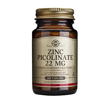 ZIinc picolinate 22mg 100 tablete-Solgar