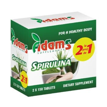 Pachet Alga Spirulina 400mg 150tab Adams Vision