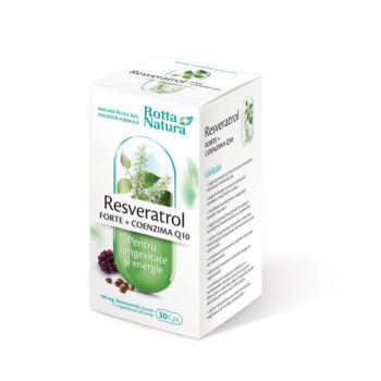 Resveratrol Forte+CoQ10 30cps Rotta Natura
