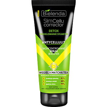  SER BOOSTER CONCENTRAT ANTICELULITIC MODELATOR PE BAZA DE MATCHA SI CARBUNE 250ML
