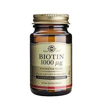 BIOTIN 1000MCG 50 CAPSULE VEGETALE