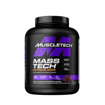 Mass Tech Extreme 2000 Triple Chocolate Brownie Flavour 2.72kg - Muscle Tech