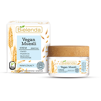 Crema hidratanta cu ovaz+grau+lapte de cocos 50ml-Bielenda