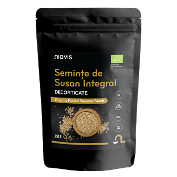 Seminte de Susan Integral Decorticate Ecologice/BIO 250g