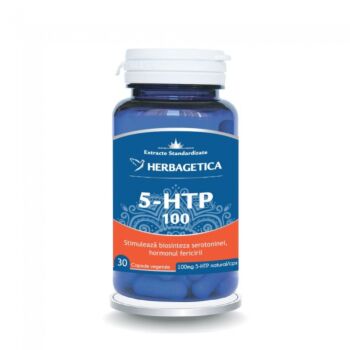 5-HTP 100 , 30 capsule-Herbagetica