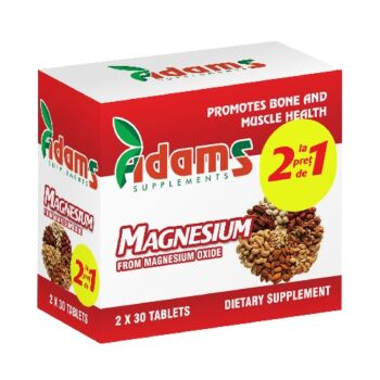 Pachet Magneziu 375mg 30 tab Adams Vision