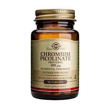 CHROMIUM PICOLINATE 100MG 90 TABLETE