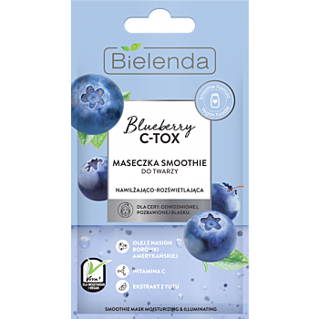 Masca de fata hidratanta si iluminatoare 8g-Bielenda