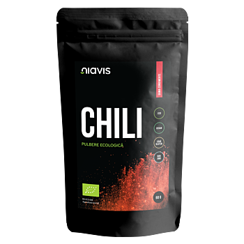 CHILI PULBERE ECOLOGICA/BIO 60G