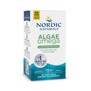 Algae Omega Plant Based EPA&DHA 60 capsule - Nordic Naturals