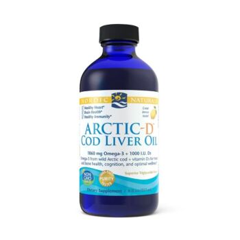 Arctic-D Cod Liver Oil 237ml Lemon - Nordic Naturals
