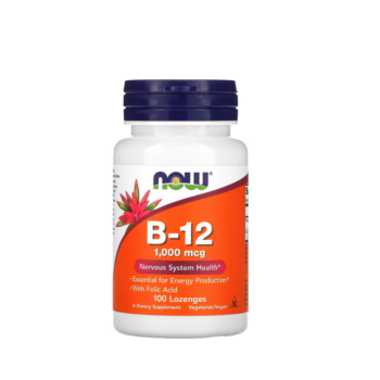 B-12 1000mcg 100 capsule - NOW Foods
