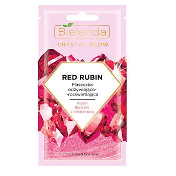 Masca de Fata Hidratanta si Iluminatoare 8g-Red Rubin-Bielenda