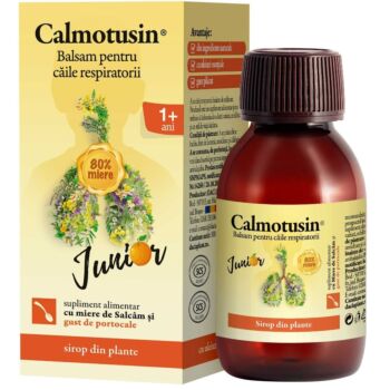 Calmotusin junior sirop cu gust de portocale 100ml-Dacia Plant