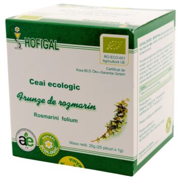Ceai Ecologic - FRUNZE DE ROZMARIN Hofigal