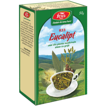 Eucalipt, frunze, R33, 50 g ceai la pungă