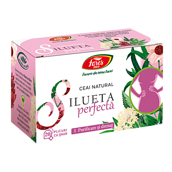 Silueta perfectă 1 – purificare și drenaj, ceai la plic 20 plicuri