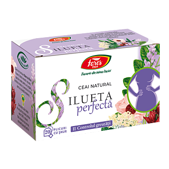 Silueta perfectă 2 – controlul greutății, ceai la plic 20 buc